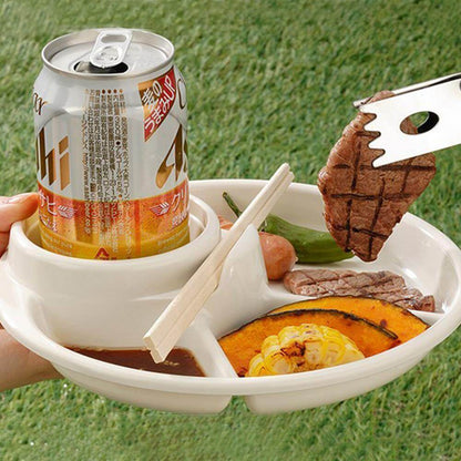Rynx | Portion Control Divided Food Plate
