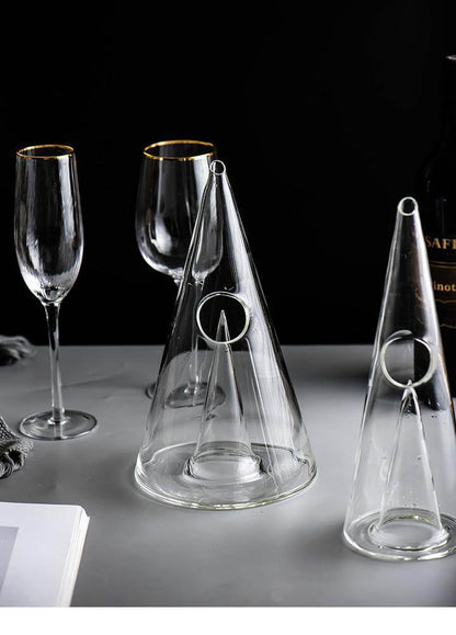 Rynx | Creative Pyramid Glass Wine Decanter