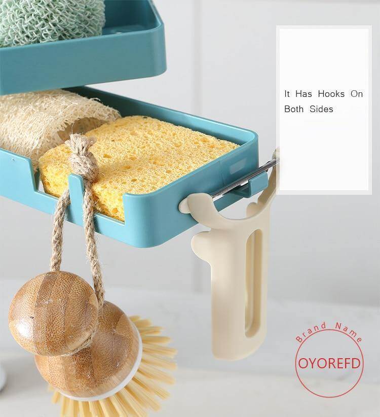 Rynx | Multilayer Rotatable Kitchen Sink Drain Organizer
