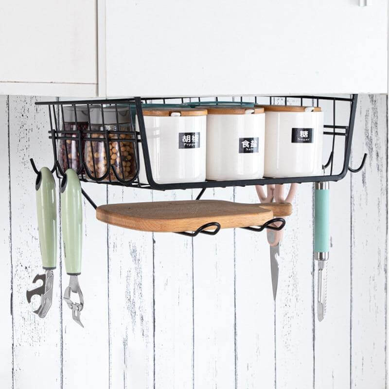 Rynx | Easy Hang Kitchen Cabinet Storage Organizer Rack