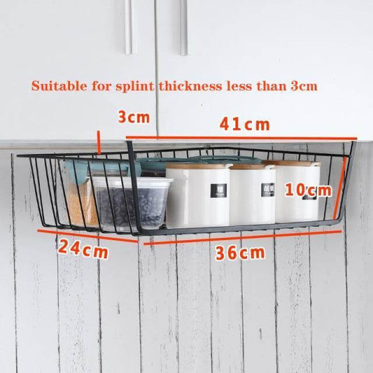 Rynx | Easy Hang Kitchen Cabinet Storage Organizer Rack
