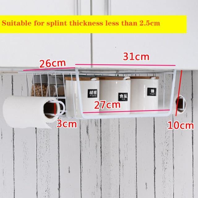 Rynx | Easy Hang Kitchen Cabinet Storage Organizer Rack