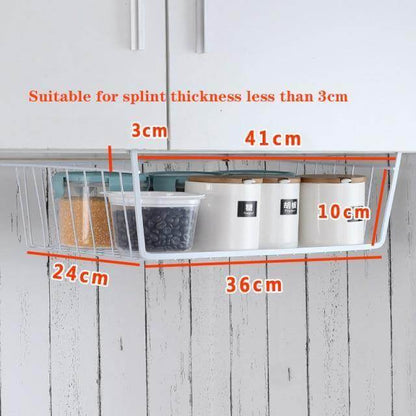 Rynx | Easy Hang Kitchen Cabinet Storage Organizer Rack