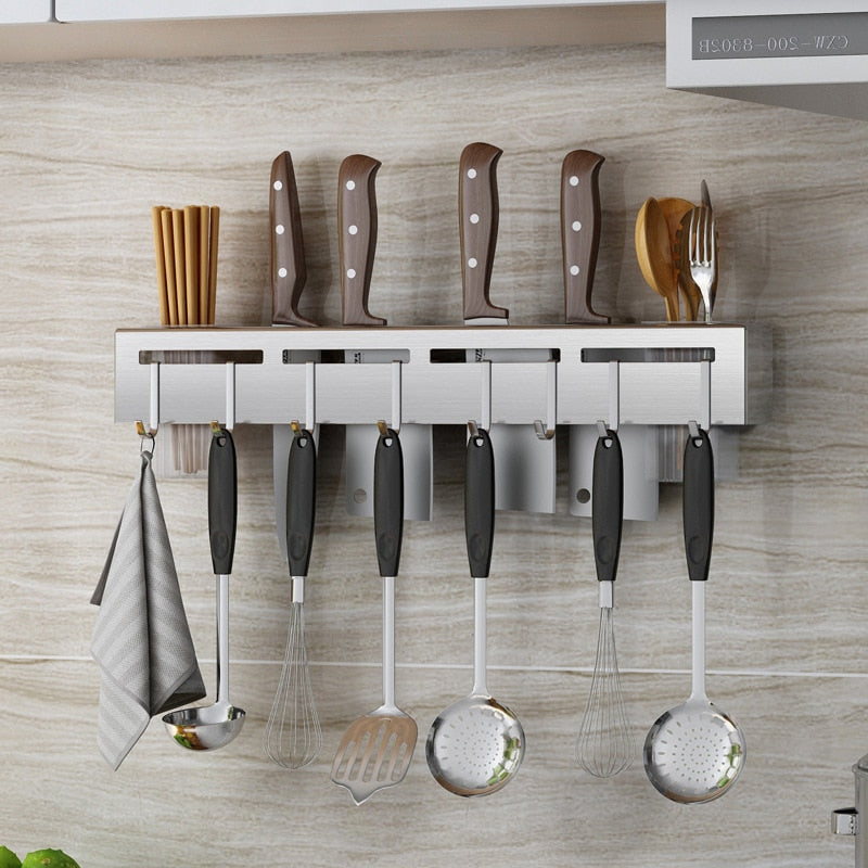 Rynx | Punch-free Kitchen Tableware Storage Rack