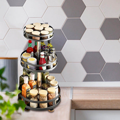 Rynx | 360 Rotating Kitchen Spice Storage Rack