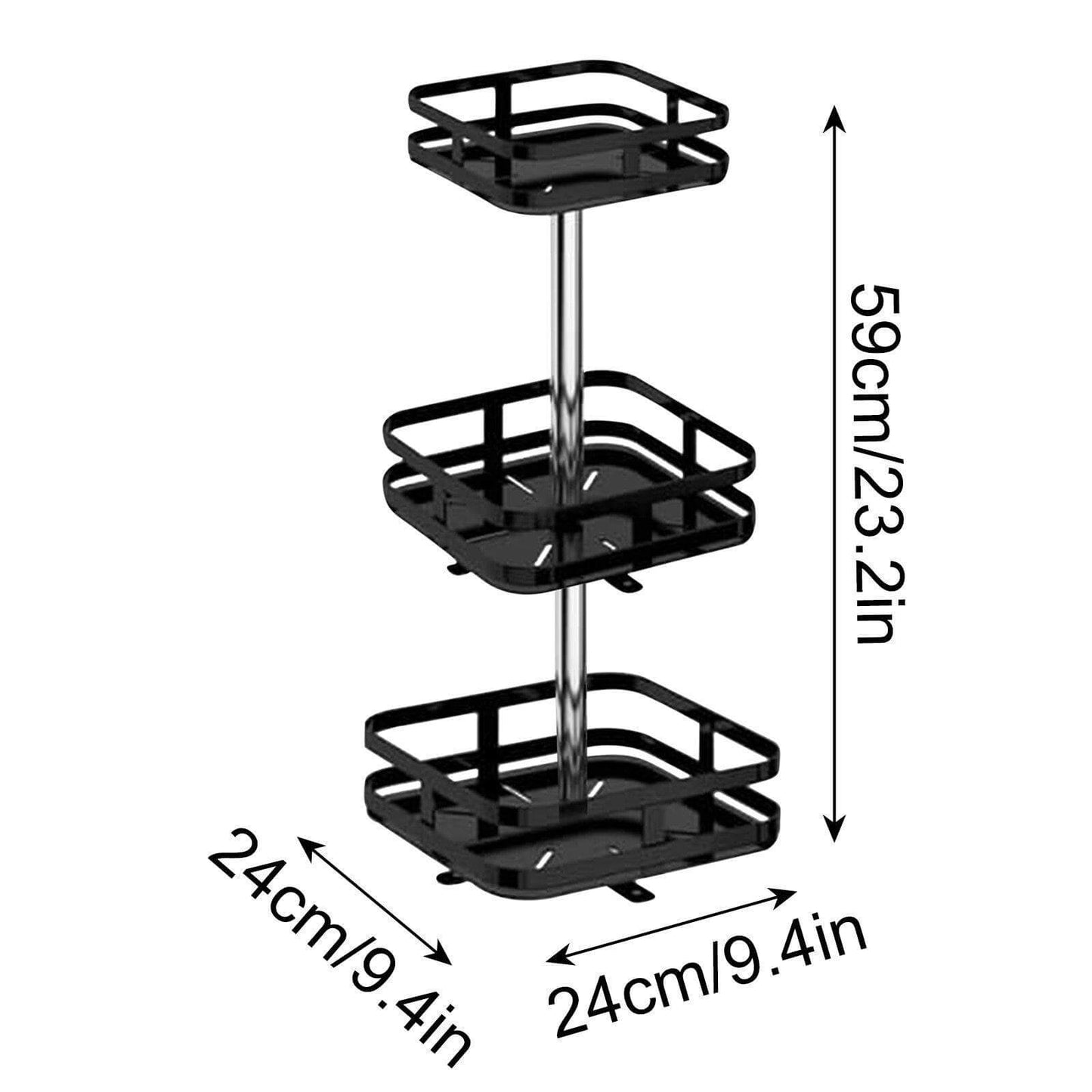 Rynx | 360 Rotating Kitchen Spice Storage Rack