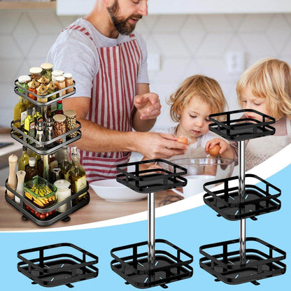 Rynx | 360 Rotating Kitchen Spice Storage Rack