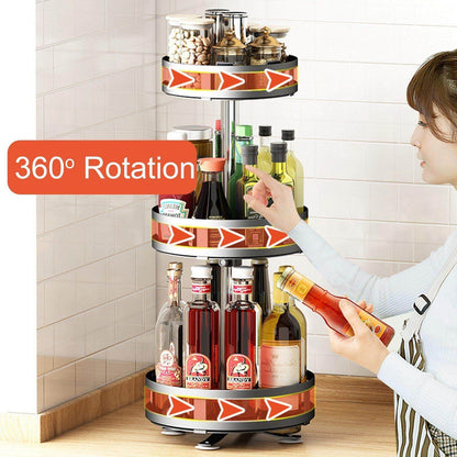 Rynx | 360 Rotating Kitchen Spice Storage Rack