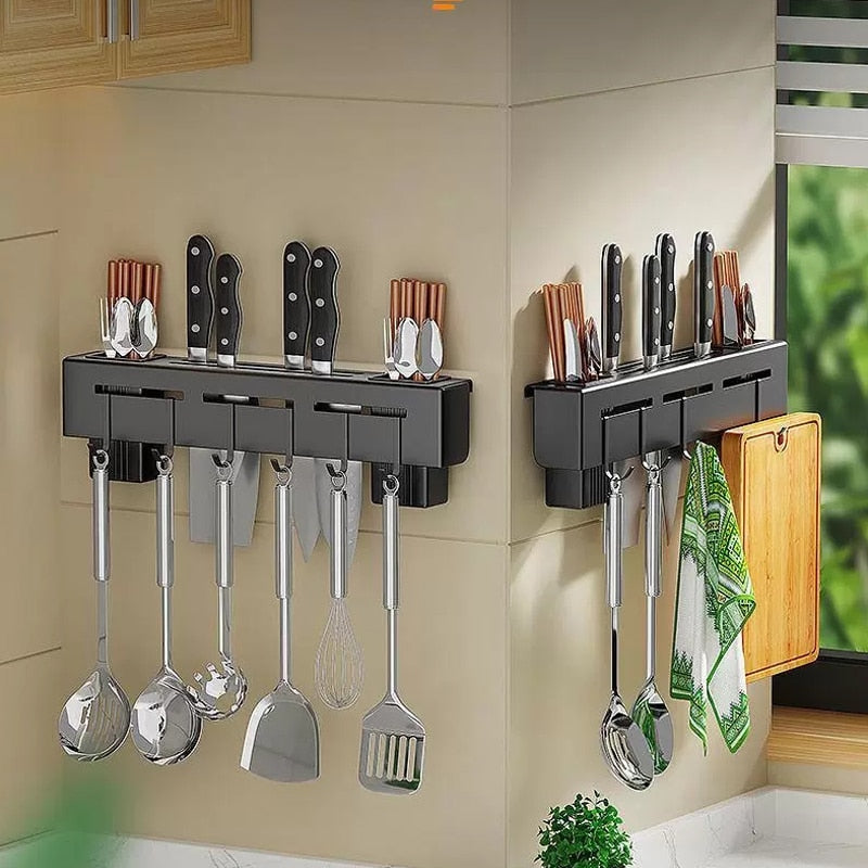 Rynx | Punch-free Kitchen Tableware Storage Rack