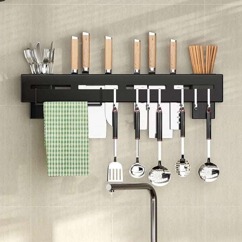 Rynx | Punch-free Kitchen Tableware Storage Rack
