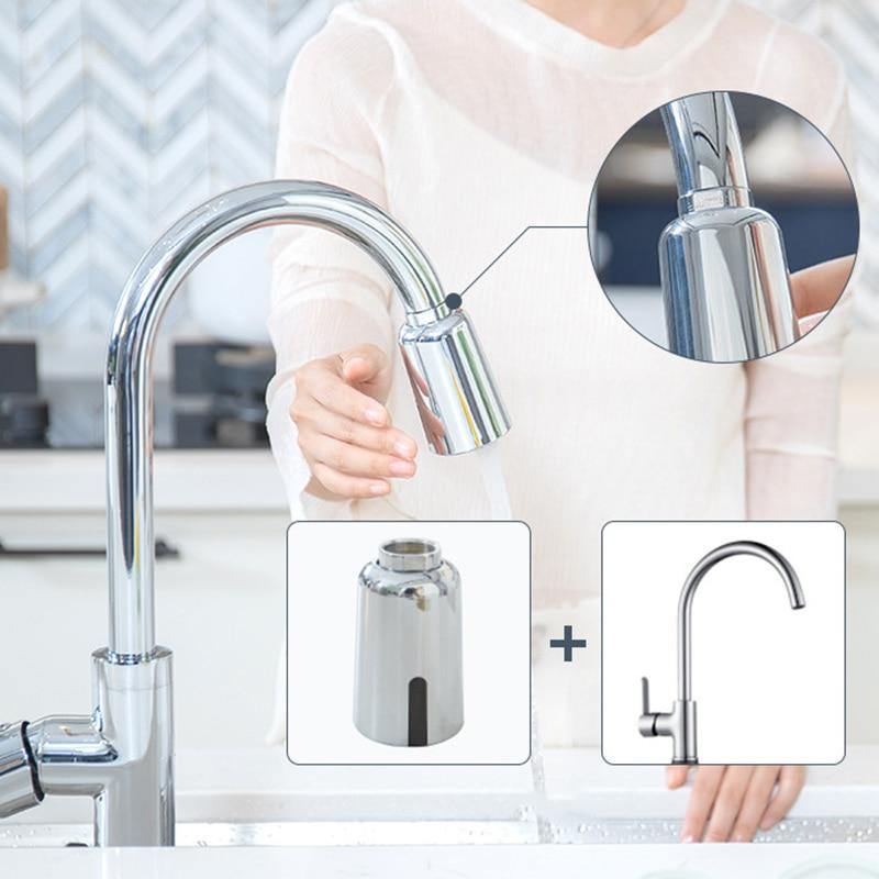 Rynx | Smart Sensor Water Saving Touchless Faucet Head