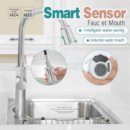 Rynx | Smart Sensor Water Saving Touchless Faucet Head