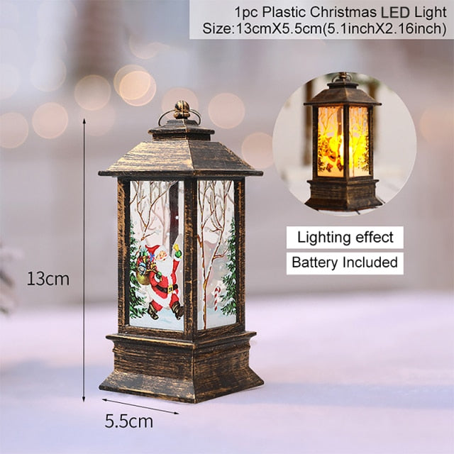Rynx | FrostLume Christmas Lantern | LED Snowman Decoration | Festive Atmosphere | Perfect for Christmas