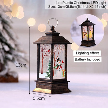 Rynx | FrostLume Christmas Lantern | LED Snowman Decoration | Festive Atmosphere | Perfect for Christmas