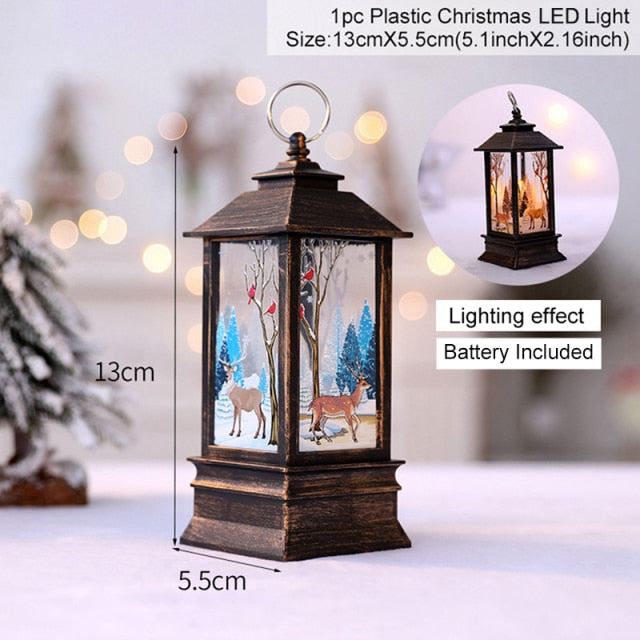 Rynx | FrostLume Christmas Lantern | LED Snowman Decoration | Festive Atmosphere | Perfect for Christmas