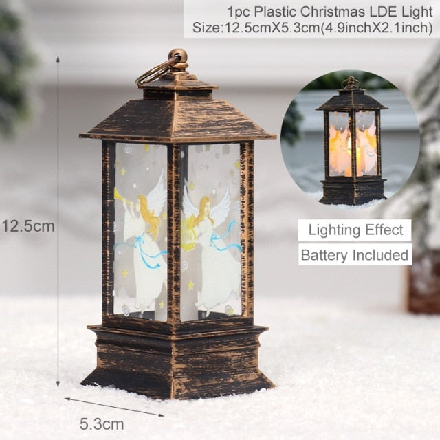 Rynx | FrostLume Christmas Lantern | LED Snowman Decoration | Festive Atmosphere | Perfect for Christmas