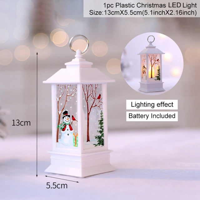 Rynx | FrostLume Christmas Lantern | LED Snowman Decoration | Festive Atmosphere | Perfect for Christmas