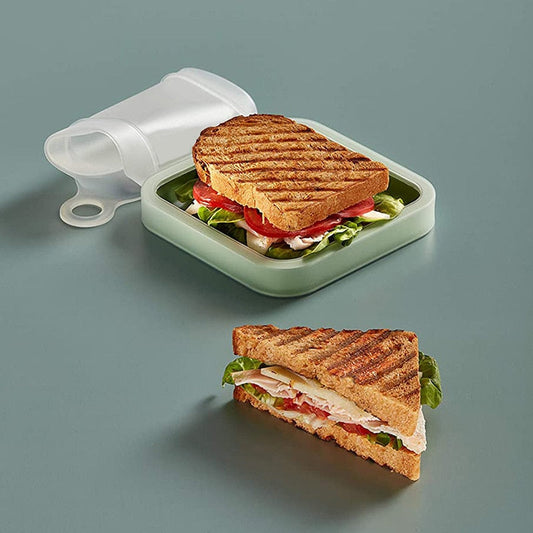 Rynx | Eco-Friendly Microwavable Reusable Silicone Sandwich Box