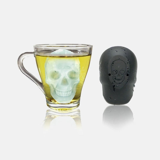 Rynx | FrostSkull 3D Silicone Mold Ice Cube Maker | Skull Ice Cubes | Creative Bar Accessories