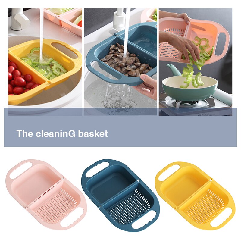 Rynx | Collapsible Folding Fruit Vegetable Washing Drainer Basket