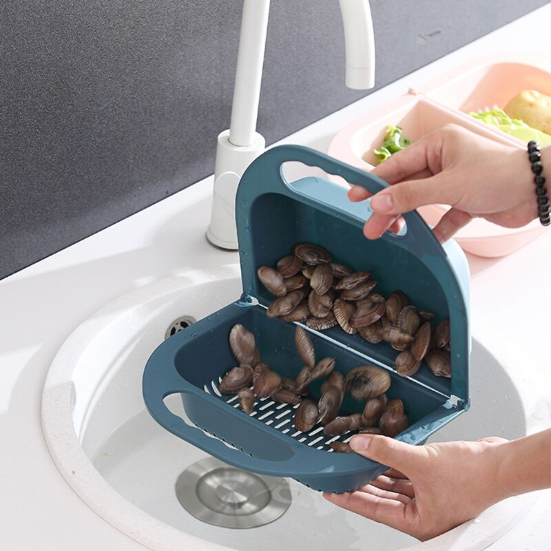 Rynx | Collapsible Folding Fruit Vegetable Washing Drainer Basket