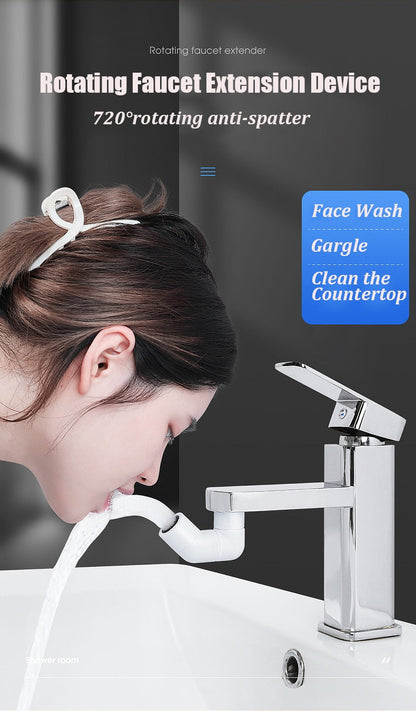 Rynx | Universal Rotatable Anti-Splash Faucet Extender