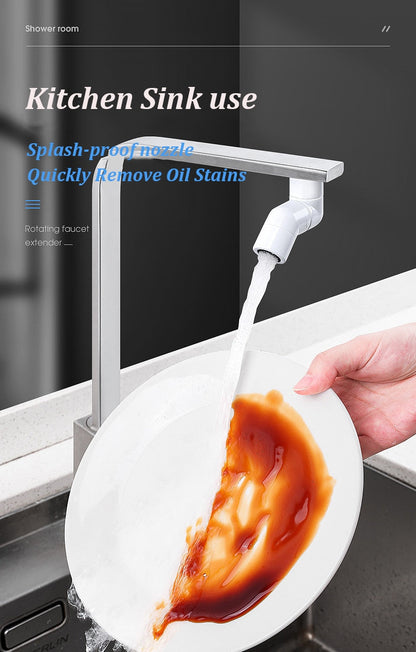 Rynx | Universal Rotatable Anti-Splash Faucet Extender