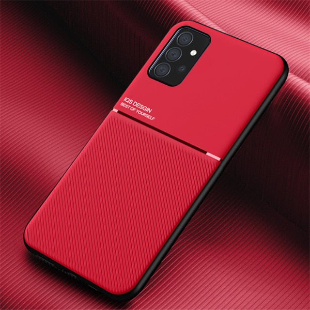RYNX | Leather Magnetic Case Red