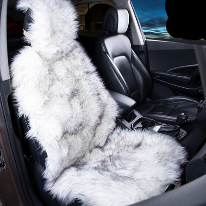 Rynx | Long Fake Fur Universal Artificial Car Seat Covers, Cute Plush