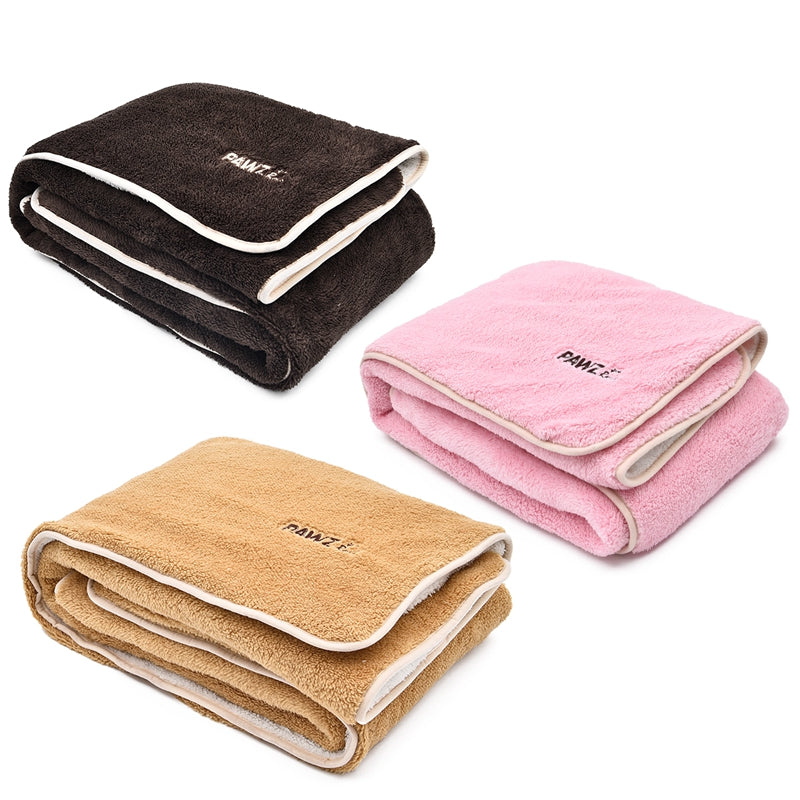 Rynx | Dog Blanket Luxury Wraps Fabric Soogan Exquisite Workmanship Ideal Blanket For Small Large Size Pets Puppy Bath Towel Cat Towel