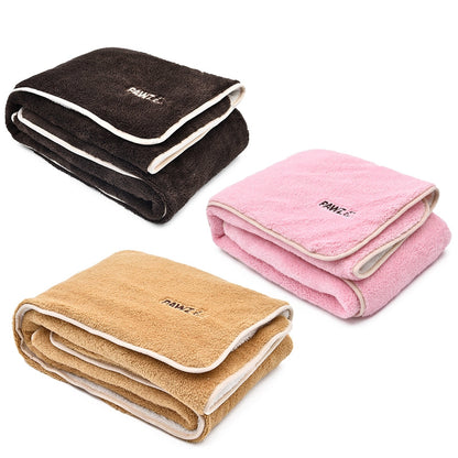 Rynx | Dog Blanket Luxury Wraps Fabric Soogan Exquisite Workmanship Ideal Blanket For Small Large Size Pets Puppy Bath Towel Cat Towel
