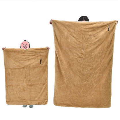 Rynx | Dog Blanket Luxury Wraps Fabric Soogan Exquisite Workmanship Ideal Blanket For Small Large Size Pets Puppy Bath Towel Cat Towel