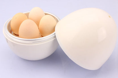 Rynx | Round Shape Microwave Egg Boiler Steamer