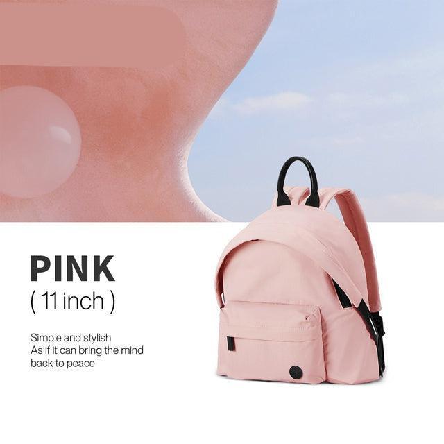 Rynx | Stylish Pressed Nylon Travel Backpack: Your Chic Adventure Essence