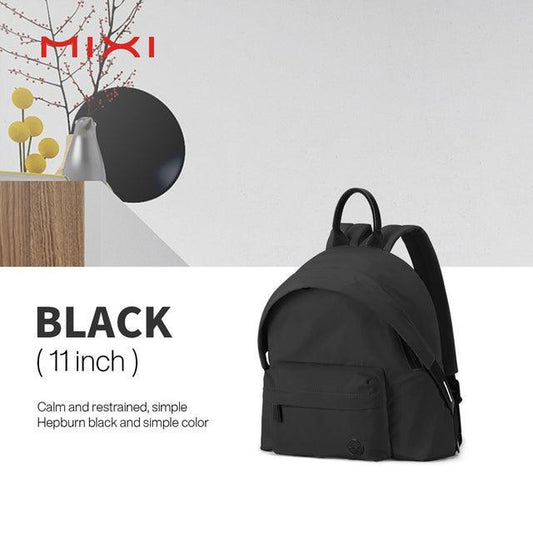 Rynx | Stylish Pressed Nylon Travel Backpack: Your Chic Adventure Essence