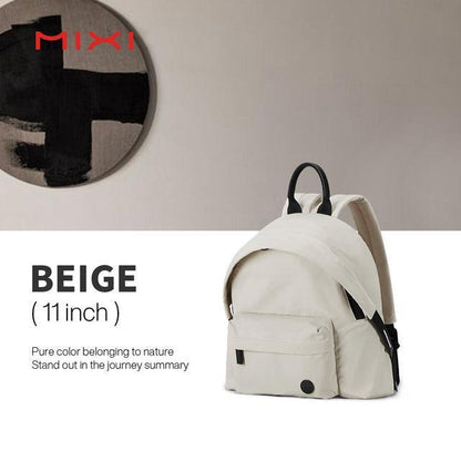 Rynx | Stylish Pressed Nylon Travel Backpack: Your Chic Adventure Essence
