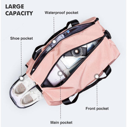 Rynx | Adventure-ready sports duffel bag with separate shoe compartment - The perfect gear for active travelers