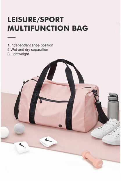 Rynx | Adventure-ready sports duffel bag with separate shoe compartment - The perfect gear for active travelers