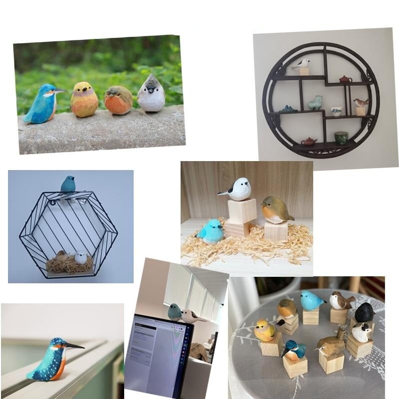 Rynx | Handcrafted Wooden Birds - AuriBirds