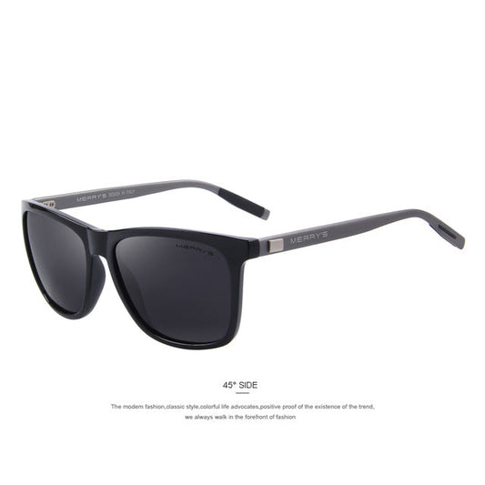 Rynx | MERRY'S Unisex Retro Aluminum Sunglasses Polarized Lens Vintage Sun Glasses For Men/Women S'8286