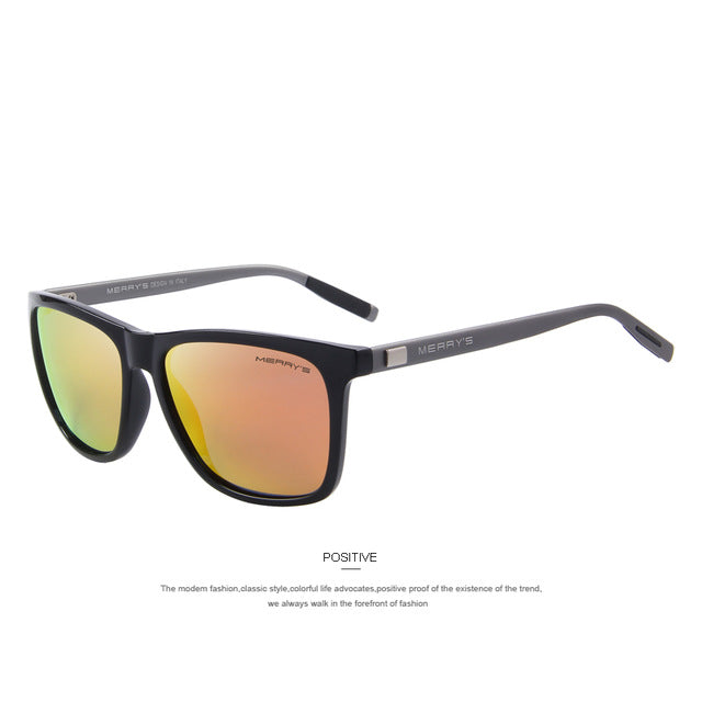 Rynx | MERRY'S Unisex Retro Aluminum Sunglasses Polarized Lens Vintage Sun Glasses For Men/Women S'8286