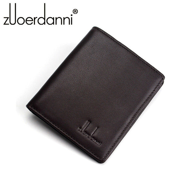 Rynx | Mens Genuine Cowhide Leather Ultra-thin Compact Handmade Wallets