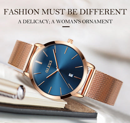 Rynx | Women's Quartz Full Steel Waterproof Watch