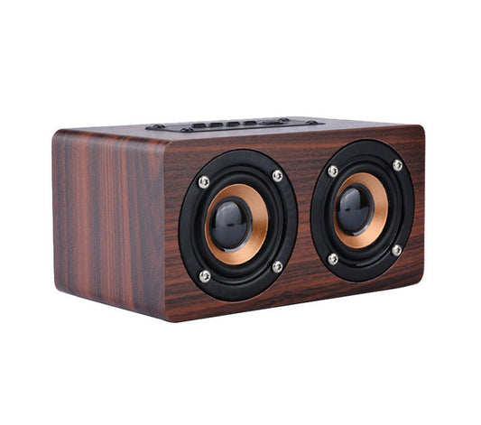 Rynx | Wireless Bluetooth HiFi portable speaker in wood for iPhone, smartphone, iPad, Android