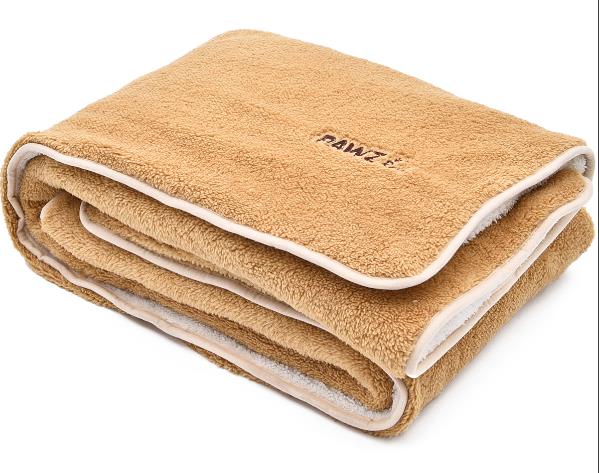 Rynx | Dog Blanket Luxury Wraps Fabric Soogan Exquisite Workmanship Ideal Blanket For Small Large Size Pets Puppy Bath Towel Cat Towel