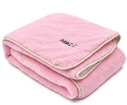 Rynx | Dog Blanket Luxury Wraps Fabric Soogan Exquisite Workmanship Ideal Blanket For Small Large Size Pets Puppy Bath Towel Cat Towel