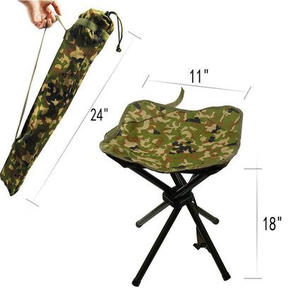 Rynx | Portable Folding Square Camping Seat Stool