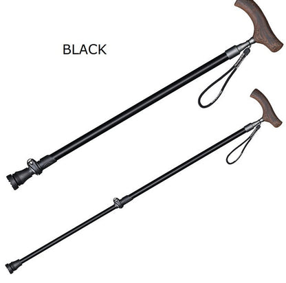 Rynx | T Handle Aluminum Walking Stick Quick Locking Ultralight Anti-Slip Cane For Elderly 1 Pcs