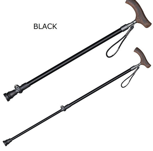 Rynx | T Handle Aluminum Walking Stick Quick Locking Ultralight Anti-Slip Cane For Elderly 1 Pcs