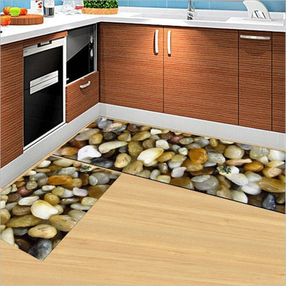 Rynx | Long Absorbent Patterned Non-Slip Kitchen Floor Mats